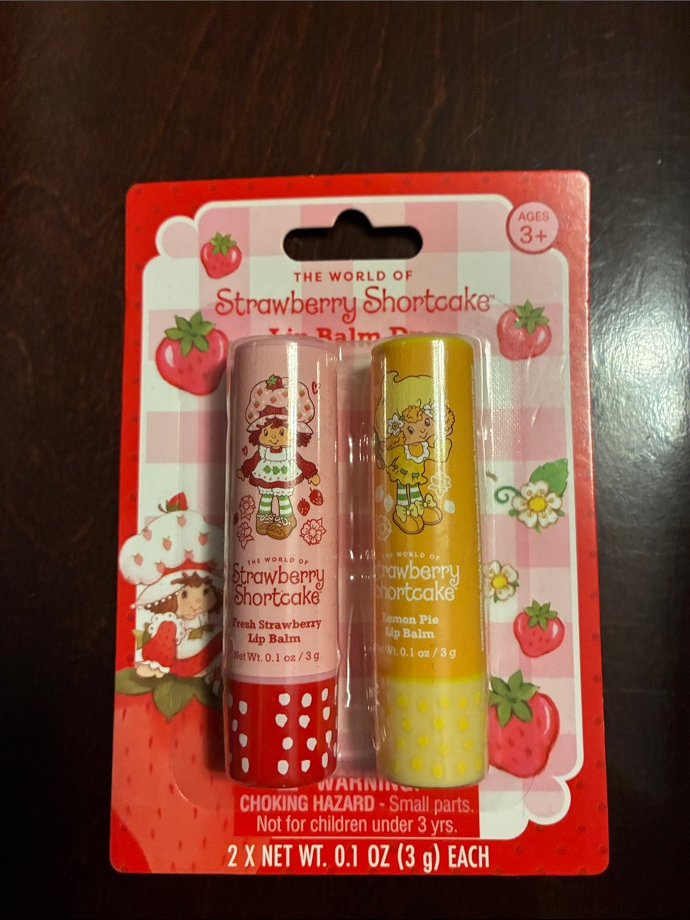 Lip Balm Duo - Pink & Yellow